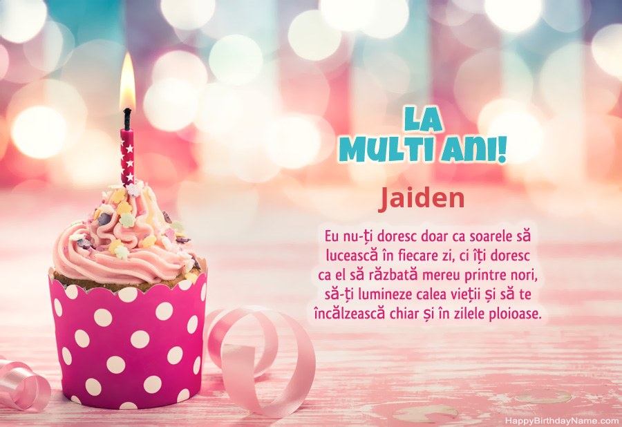 Descărcați gratuit cardul Happy Birthday Jaiden
