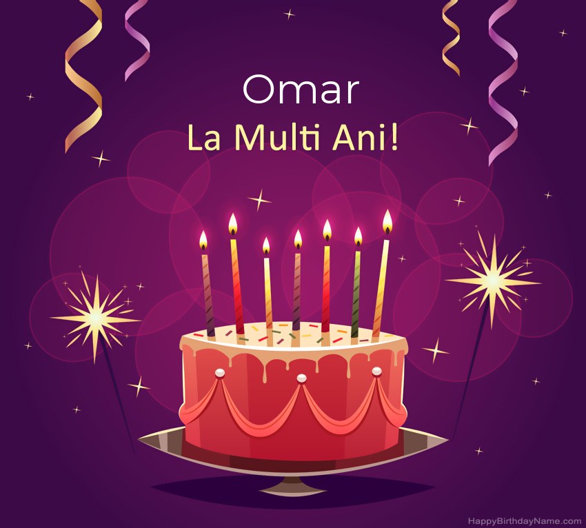 Felicitari haioase pentru pozele la multi ani Omar
