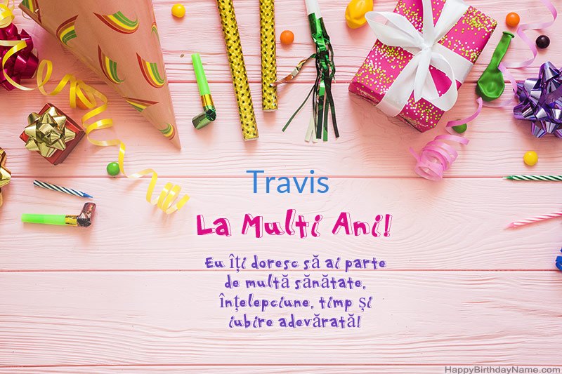 Descărcați gratuit cardul Happy Birthday Travis Descărcați gratuit cardul Happy Birthday Travis