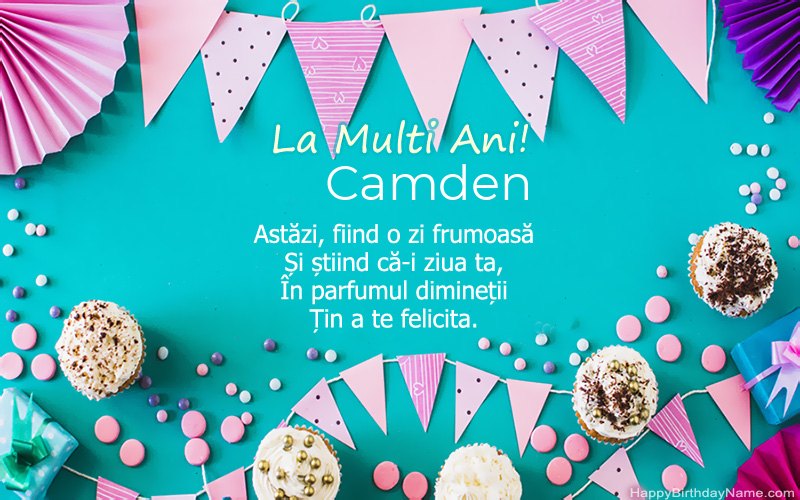 La multi ani Camden, imagini frumoase