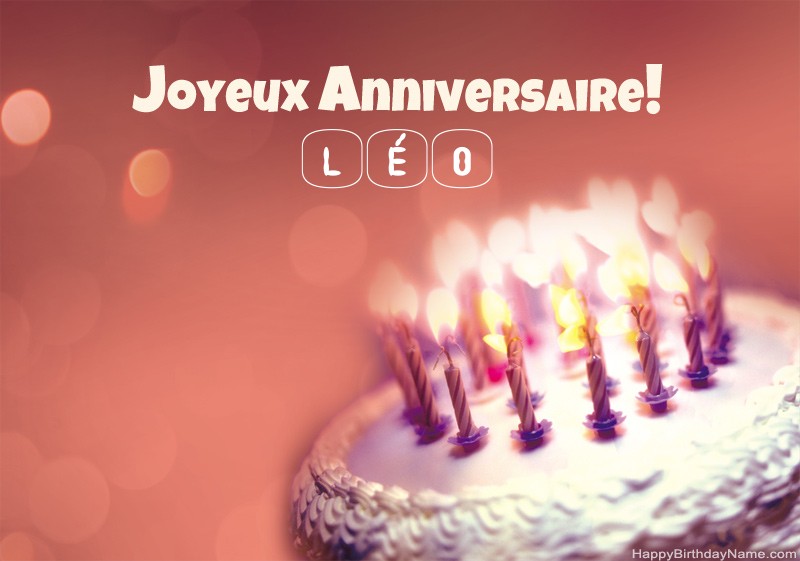 Joyeux anniversaire Léo photos