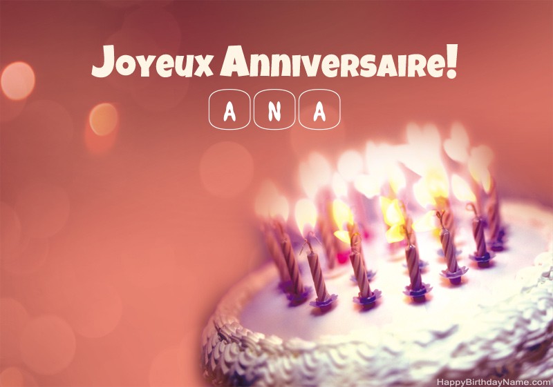 Joyeux anniversaire Ana photos