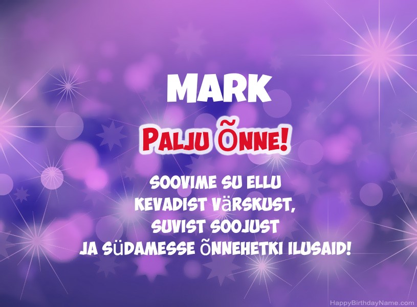 Ilusad pildid Mark