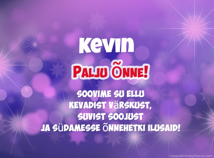 Ilusad pildid Kevin