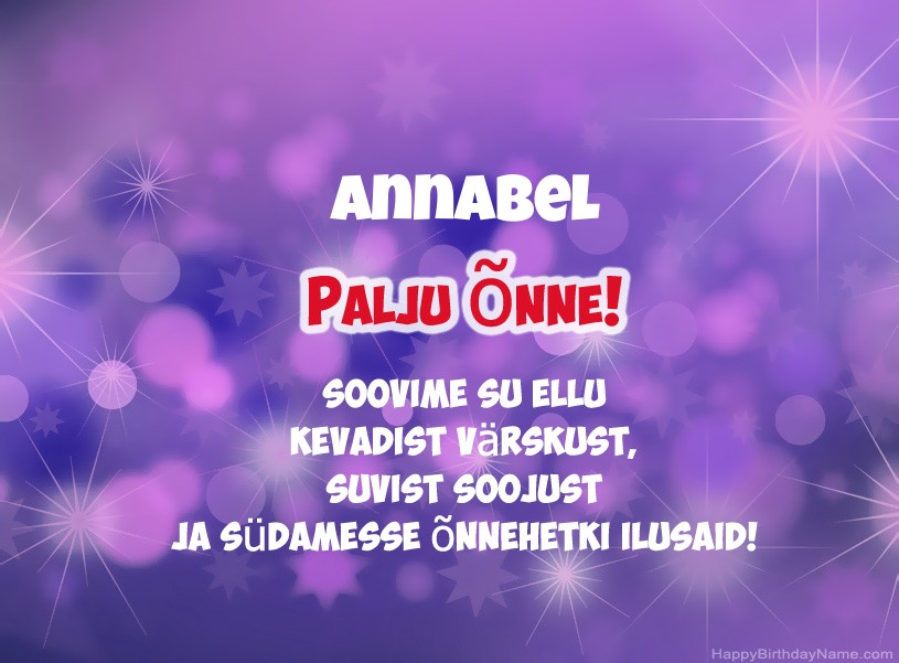 Ilusad pildid Annabel Ilusad pildid Annabel