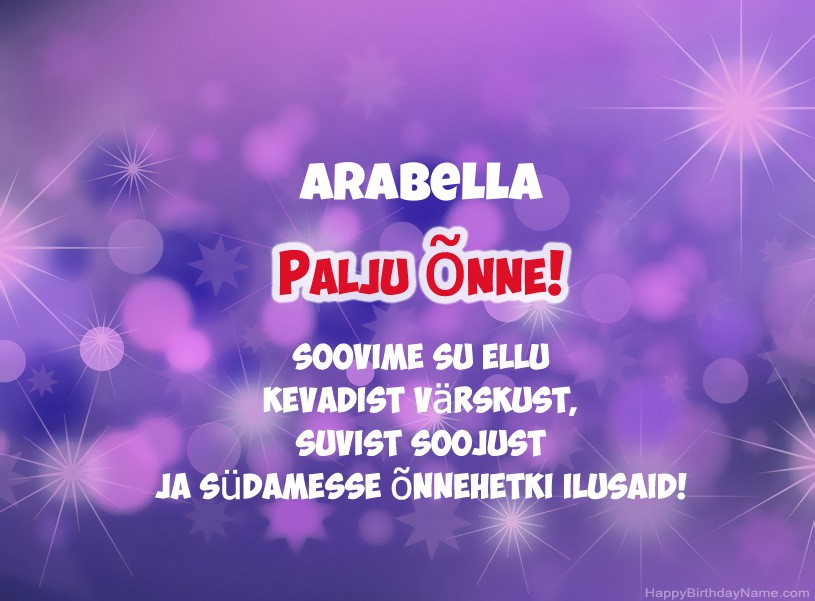 Ilusad pildid Arabella Ilusad pildid Arabella