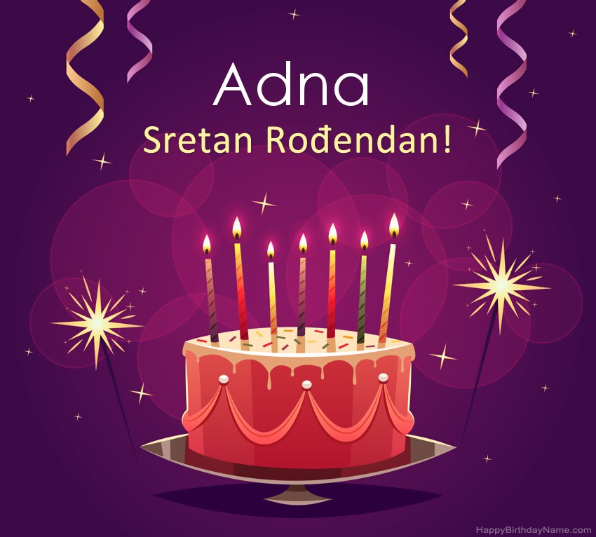 Smiješni pozdravi za slike rođendana Adna  