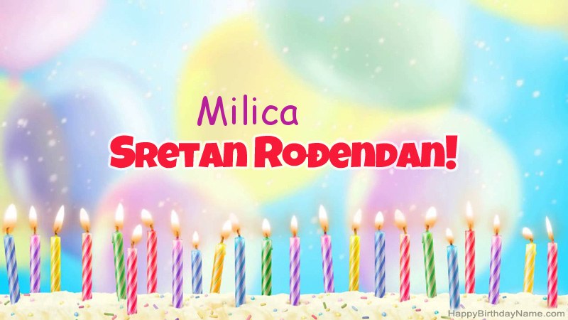 Smiješne čestitke za rođendan Milica  