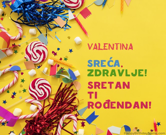Sretan Rođendan Valentina   slike