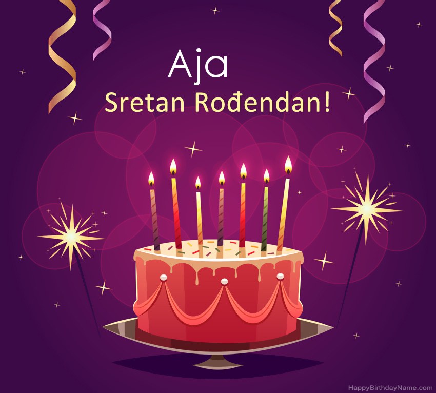 Smiješni pozdravi za slike rođendana Aja  