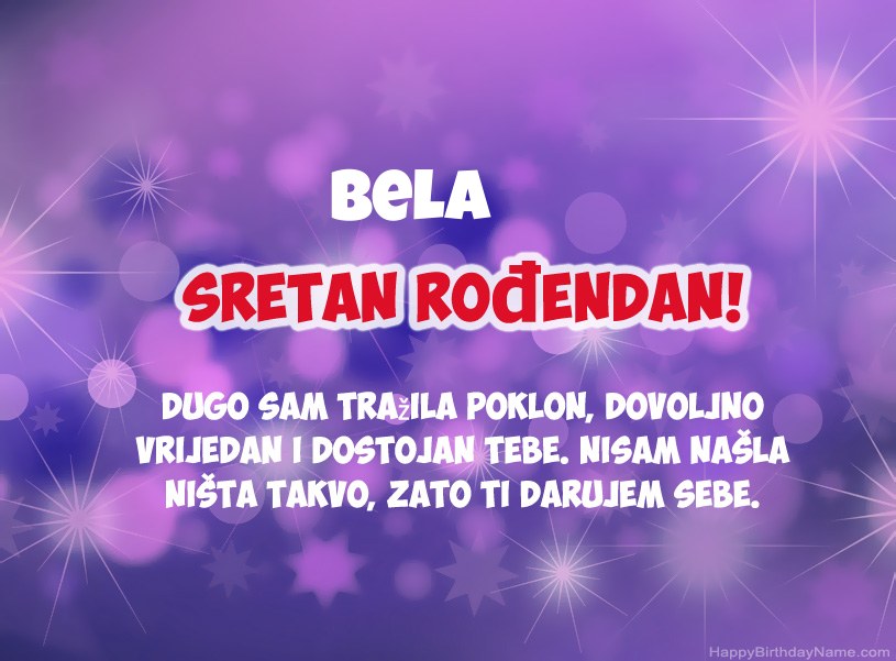 Prekrasne slike za Sretan rođendan Bela Prekrasne slike za Sretan rođendan Bela