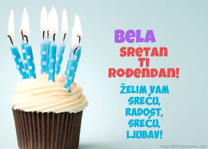 Čestitamo za Sretan rođendan Bela Čestitamo za Sretan rođendan Bela