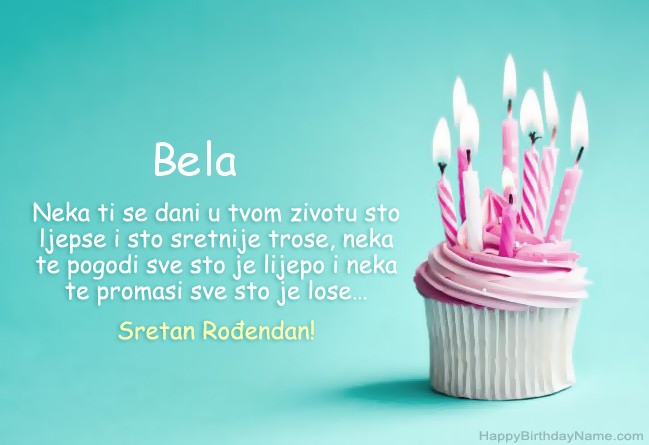 Preuzmite sliku za Happy Birthday Bela Preuzmite sliku za Happy Birthday Bela
