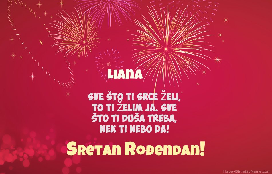 Sretan rođendan Liana , prekrasne pjesme Sretan rođendan Liana , prekrasne pjesme
