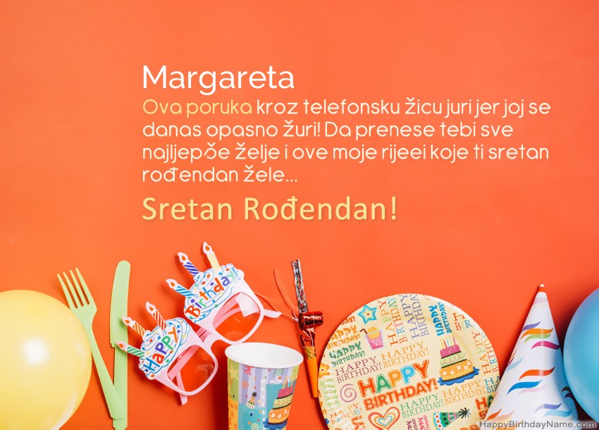 Karte za Rođendan Margareta  