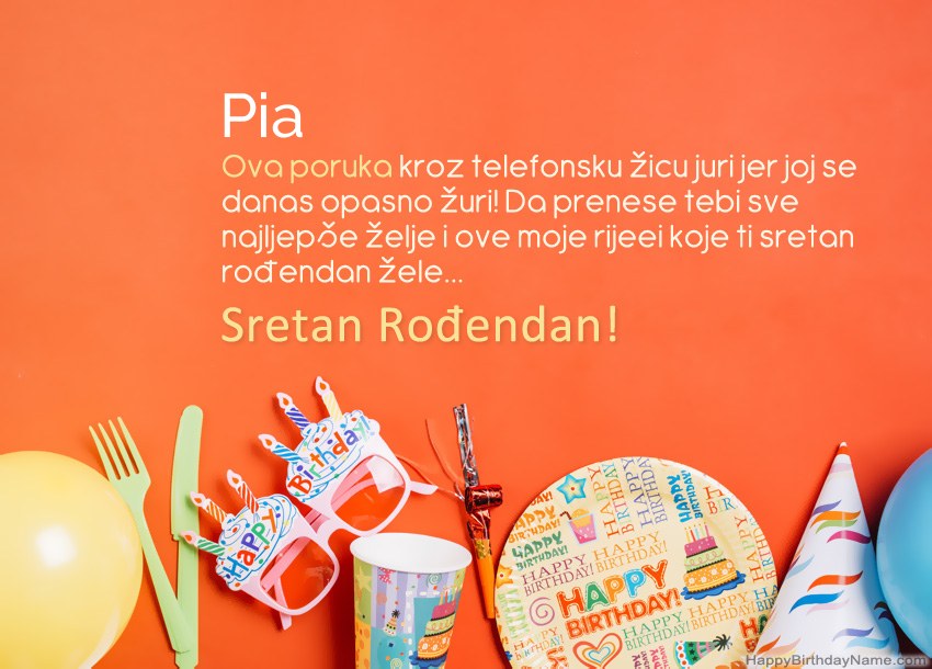 Karte za Rođendan Pia Karte za Rođendan Pia