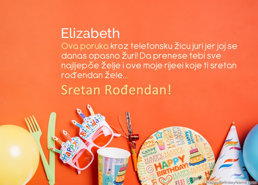 Karte za Rođendan Elizabeth Karte za Rođendan Elizabeth