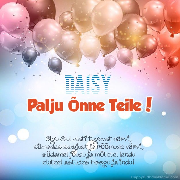 Daisy Daisy