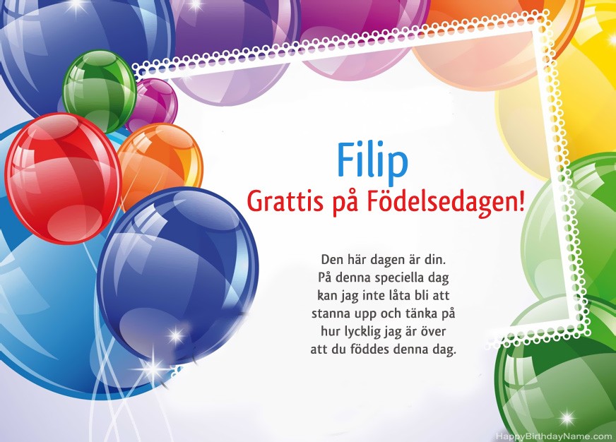 Bilder mit Namen Filip