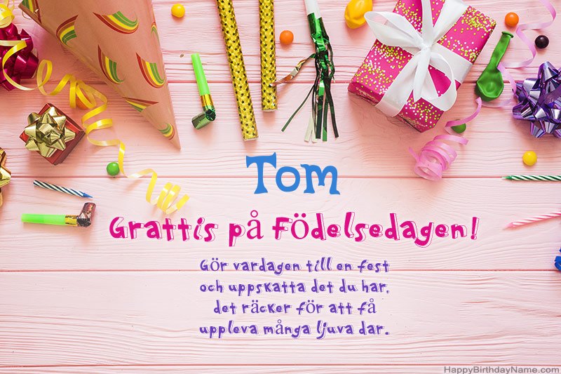 Ladda ner gratulationskortet Tom gratis Ladda ner gratulationskortet Tom gratis