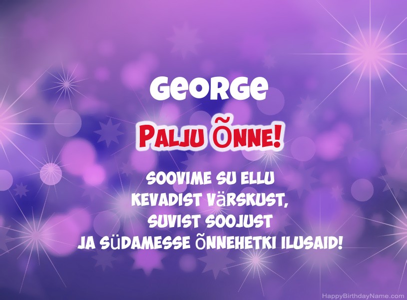 Ilusad pildid George