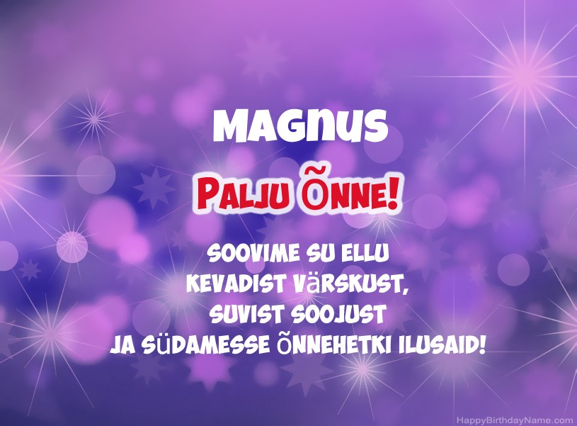Ilusad pildid Magnus Ilusad pildid Magnus