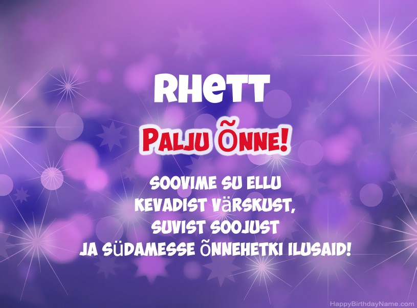 Ilusad pildid Rhett Ilusad pildid Rhett