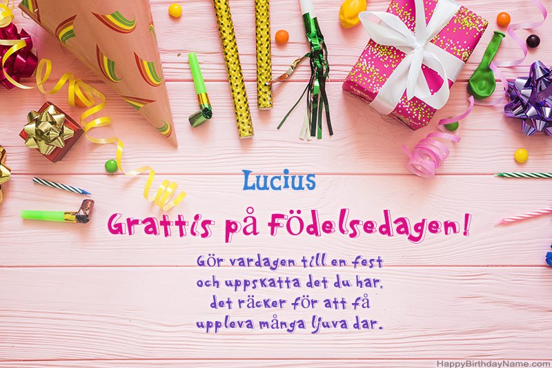 Ladda ner gratulationskortet Lucius gratis Ladda ner gratulationskortet Lucius gratis