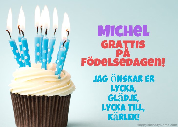 Grattis till Grattis på Michel