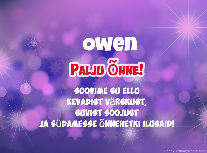 Ilusad pildid Owen Ilusad pildid Owen