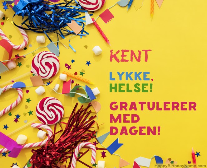 Gratulerer med fødselsdagen Kent bildene