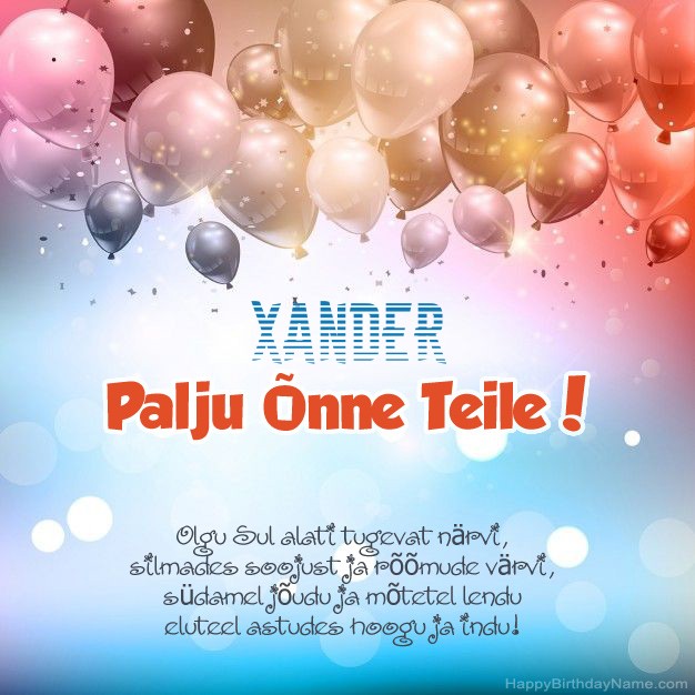 Xander Xander