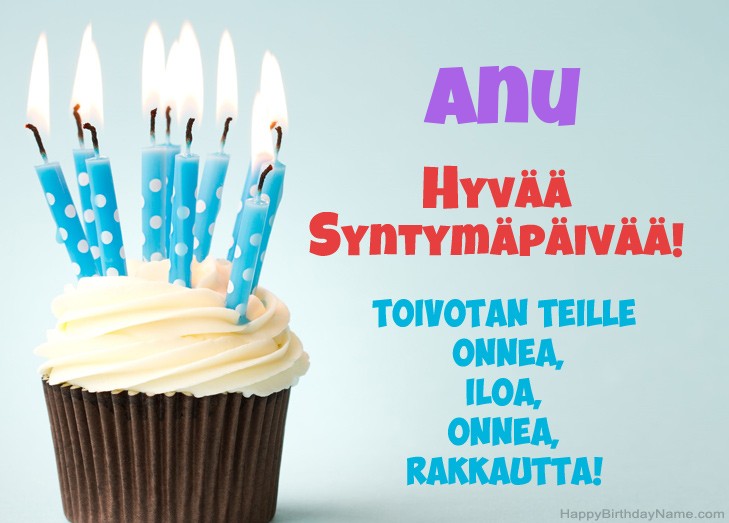 Lataa Happy Birthday Card Anu ilmaiseksi