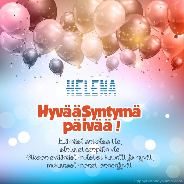 Hauskoja kuvia Hyvää Syntymäpäivää Helena
