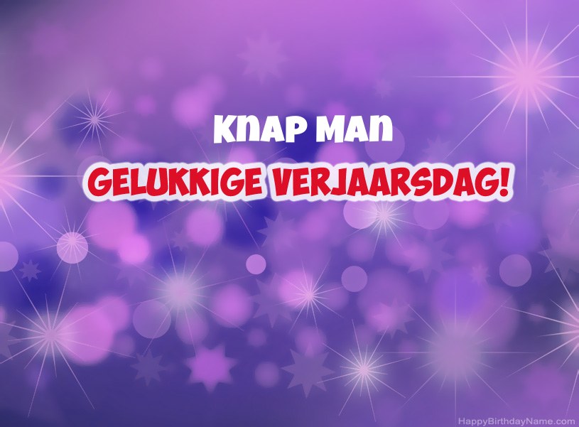 Pragtige foto's vir Happy Birthday Knap Man