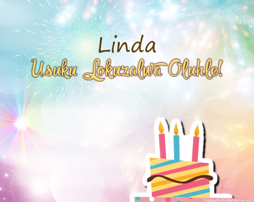 Usuku lokuzalwa oluhle Linda evesini