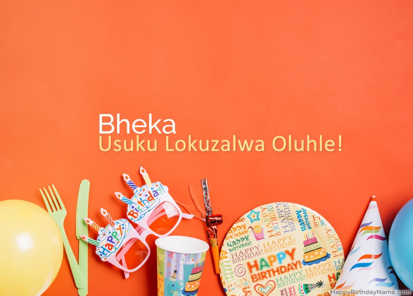 Amakhadi wosuku oluhle lwe-Bheka