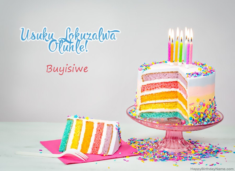 Ufisa i-Buyisiwe ye-Happy Birthday Ufisa i-Buyisiwe ye-Happy Birthday