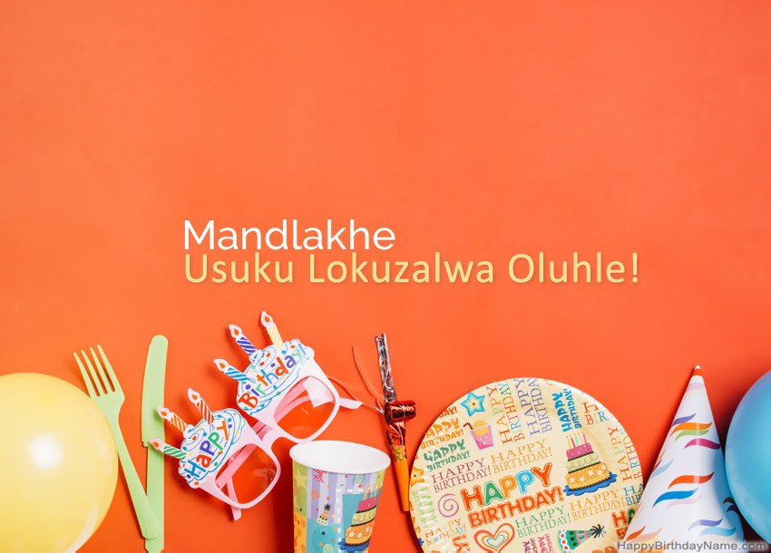 Amakhadi wosuku oluhle lwe-Mandlakhe Amakhadi wosuku oluhle lwe-Mandlakhe
