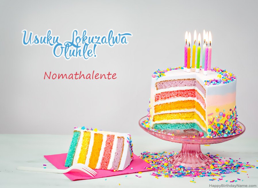 Ufisa i-Nomathalente ye-Happy Birthday Ufisa i-Nomathalente ye-Happy Birthday