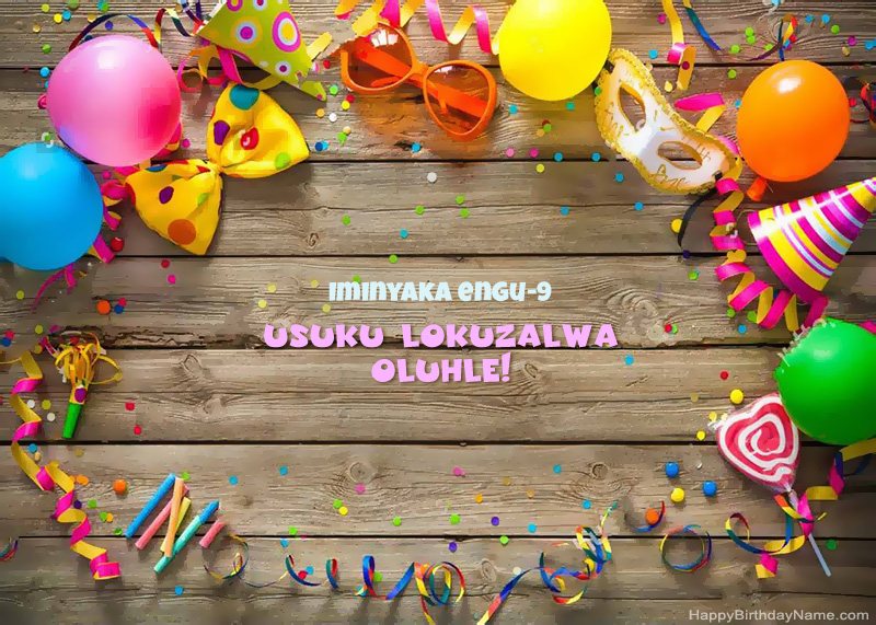 Isithombe sika-Happy Birthday Intombazane eneminyaka engu-9 Isithombe sika-Happy Birthday Intombazane eneminyaka engu-9