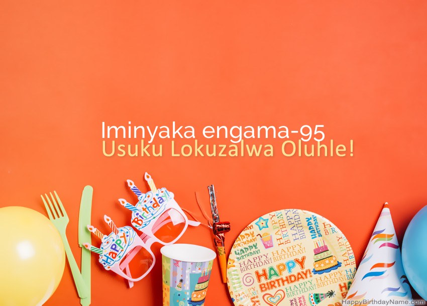 Amakhadi oSuku lwe-Owesifazane oneminyaka engama-95 ubudala Happy Birthday Amakhadi oSuku lwe-Owesifazane oneminyaka engama-95 ubudala Happy Birthday