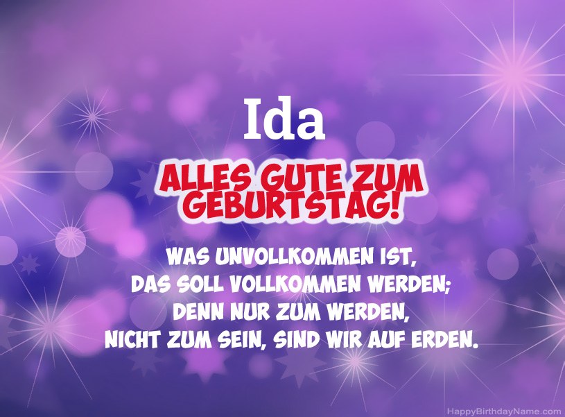 Schöne Bilder zum Geburtstag von Ida Schöne Bilder zum Geburtstag von Ida