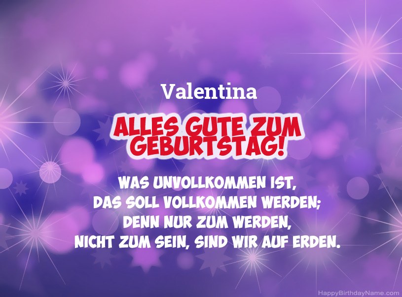 Schöne Bilder zum Geburtstag von Valentina Schöne Bilder zum Geburtstag von Valentina