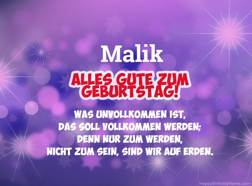 Schöne Bilder zum Geburtstag von Malik Schöne Bilder zum Geburtstag von Malik