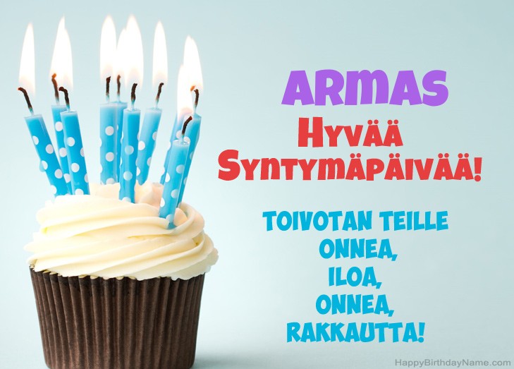 Lataa Happy Birthday Card Armas ilmaiseksi