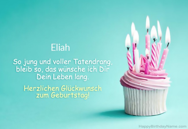 Bild herunterladen für Happy Birthday Eliah Bild herunterladen für Happy Birthday Eliah