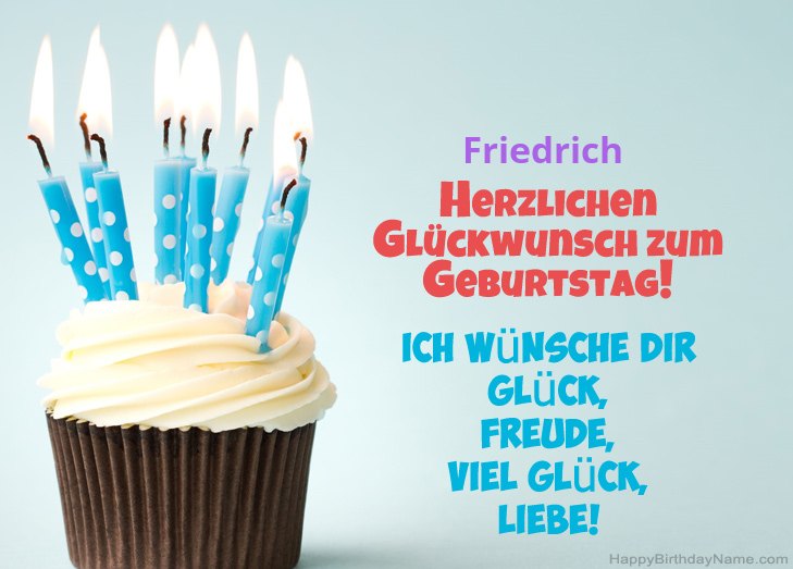 Herzlichen Glückwunsch zum Geburtstag von Friedrich Herzlichen Glückwunsch zum Geburtstag von Friedrich