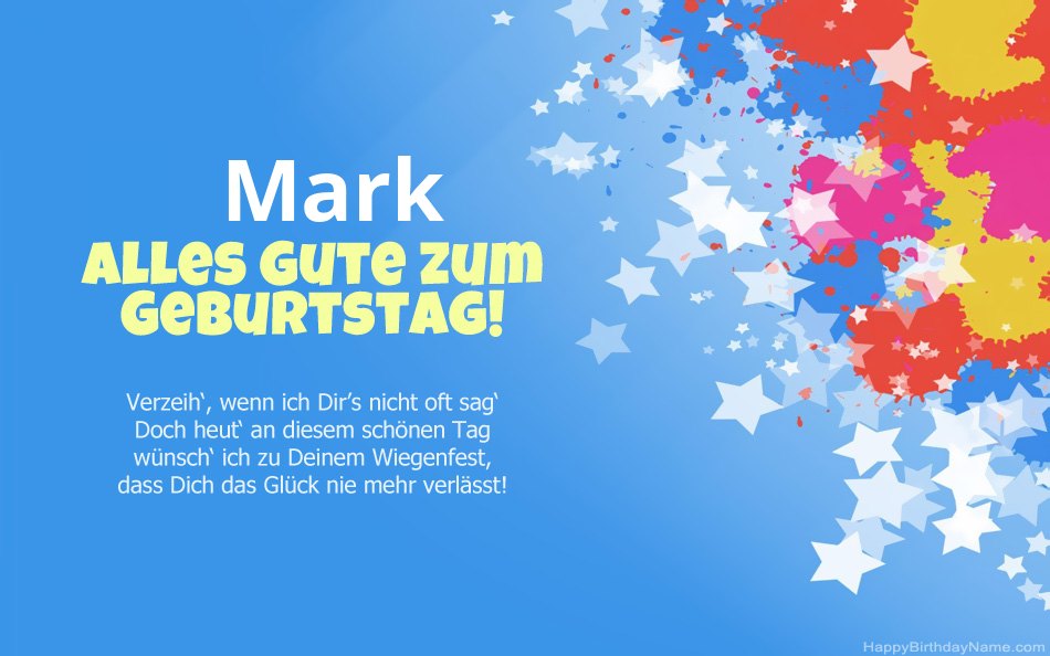 Herzlichen Glückwunsch zum Geburtstag von Mark Herzlichen Glückwunsch zum Geburtstag von Mark