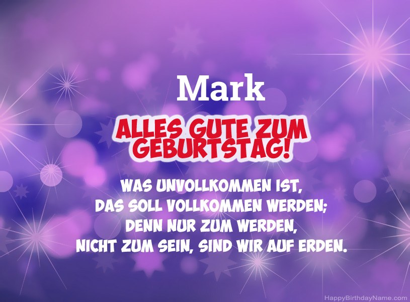 Schöne Bilder zum Geburtstag von Mark Schöne Bilder zum Geburtstag von Mark